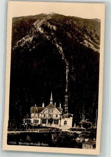Muottas Kulm 1915 Foto AK Feldpost Feldart. Abt. 21 Bergbahn Muottas-Muraigl Bahn