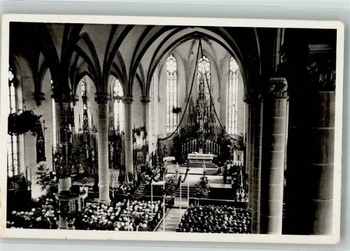 6182 Escholzmatt Foto AK Kirche innen