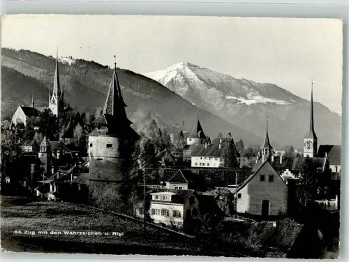 6300 Zug Zugo 1962 Foto AK