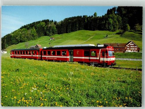 9050 Appenzell Foto AK Eisenbahn Appenzeller Bahnen