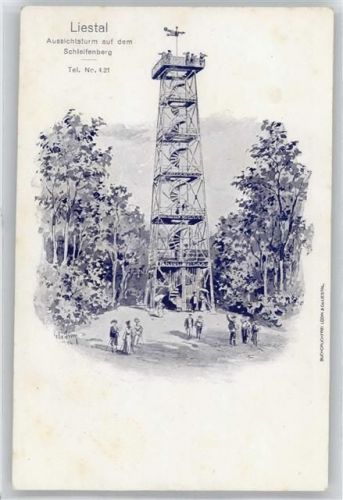 4410 Liestal - Aussichtsturm auf dem Schleifenberg