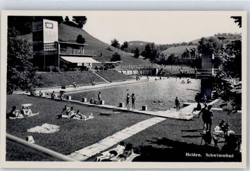 9410 Heiden 1949 - Schwimmbad