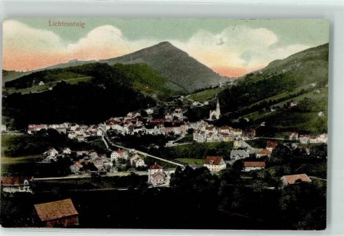 9620 Lichtensteig 1907 - Eisenbahn