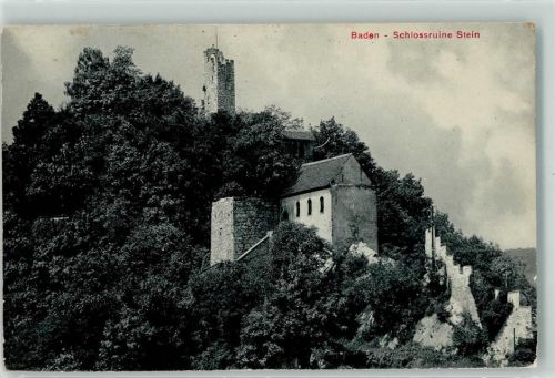 5400 Baden - Schlossruine Stein