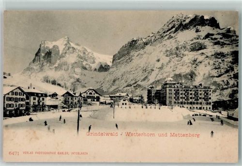 3818 Grindelwald - Wetterhorn Mettenberg