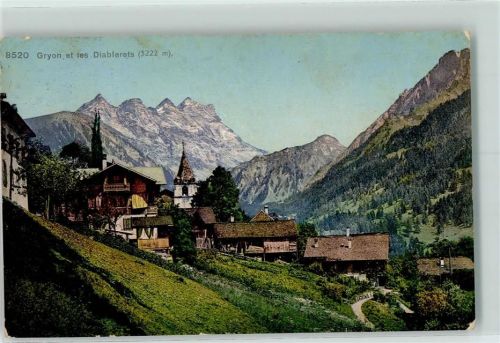 1882 Gryon 1920 - et les Diablerets