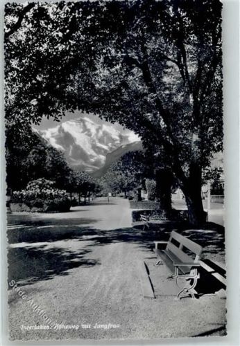 3800 Interlaken - Höheweg mit Jungfrau