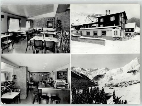 7188 Sedrun 1969 - Pension Jugendherberge Cafe