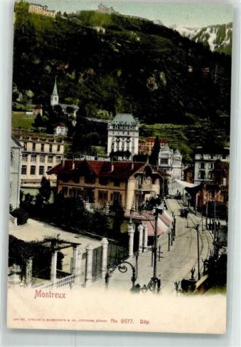 1820 Montreux Lithographie