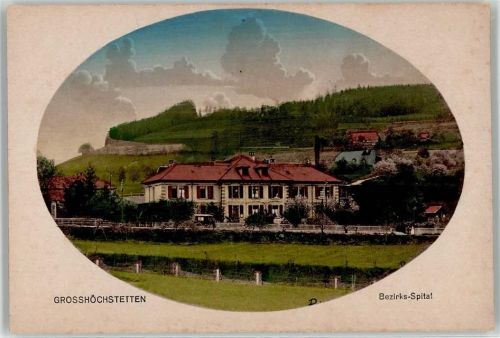 3506 Grosshöchstetten Lithographie Krankenhaus
