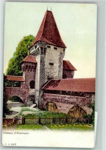 1470 Estavayer-le-Lac - Schloss