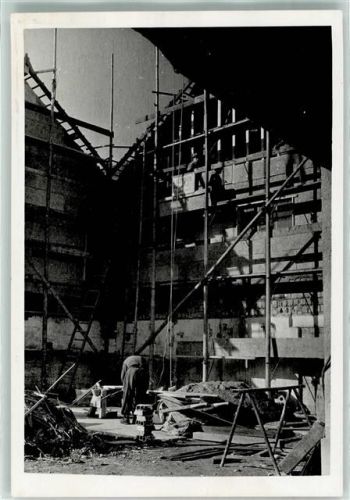 4402 Frenkendorf Foto AK Haus Leiter Bau Ort handschriftlich