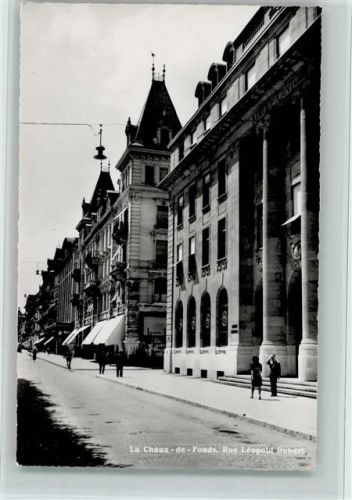 La Chaux-de-Fonds Rue Léopold Robert Gaberell