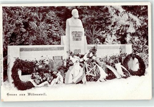 8820 Wädenswil - Walter Hauser Denkmal
