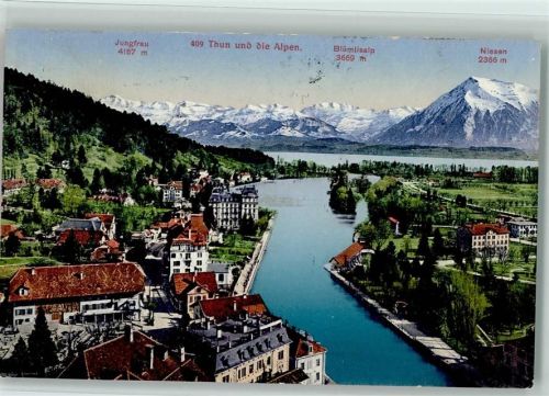 3600 Thun - und die Alpen Jungfrau Blüemlisalp Niesen