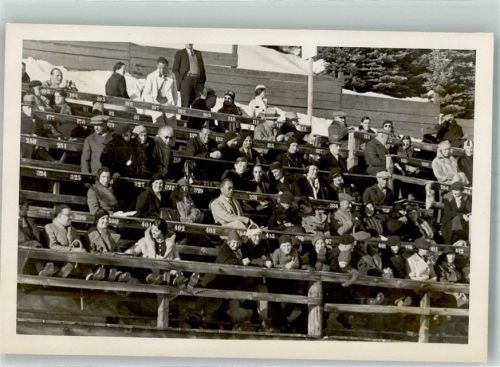 7500 St. Moritz Gebrauchsspuren Europameisterschaft 1935 Eiskunstlauf Ort handschriftlich