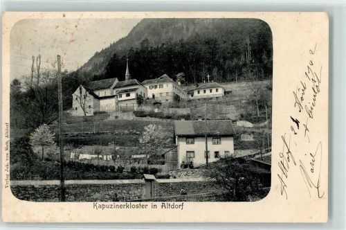 6460 Altdorf UR 1902 - Kapuzinerkloster