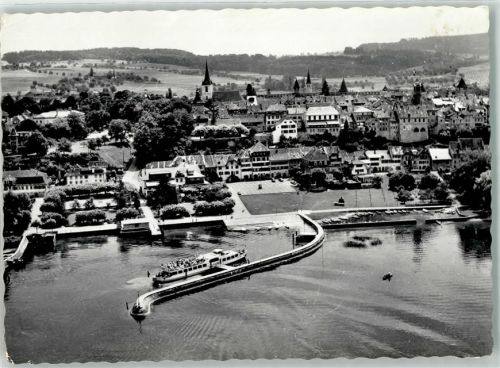 3280 Murten Morat - Hotel Schiff Fliegeraufnahme