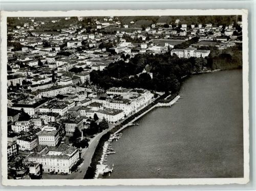 6900 Lugano - Veduta aerea di Lugano Flugaufnahme
