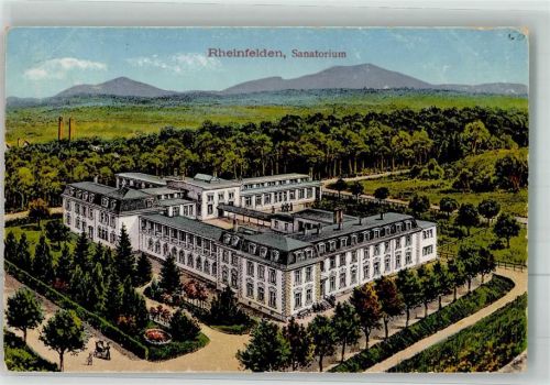 4310 Rheinfelden 1925 Foto AK Sanatorium