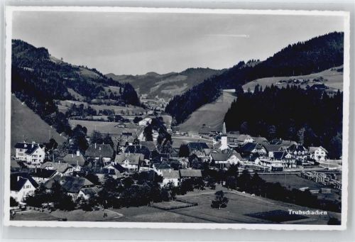 3555 Trubschachen - Kirche, Ortsansicht