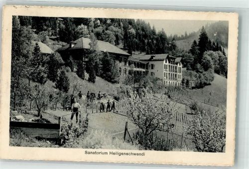 3625 Heiligenschwendi Foto AK Sanatorium