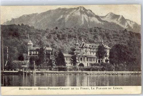 1897 Bouveret - Hotel Pension