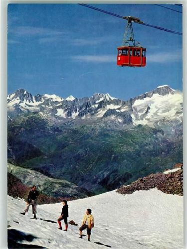 6490 Andermatt - Luftseilbahn Gemsstock Winter