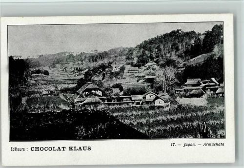 Serie Völkerkunde Nr. 17 - Japon Armachata Klaus Schokolade