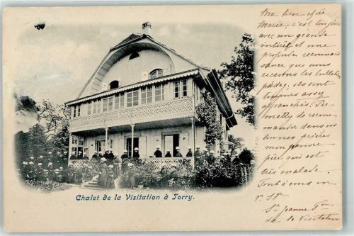 1700 Fribourg Freiburg 1901 - Chalet de la Visitation a Tory