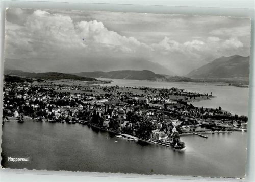 8640 Rapperswil SG 1957 Foto AK