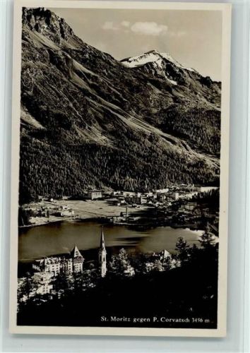 St. Moritz gegen Piz Corvatsch Gaberell