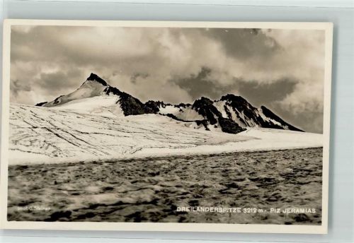Piz Jeramias Foto AK Dreiländerspitze Foto Steiner