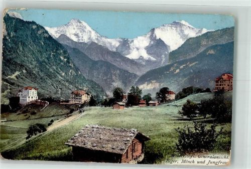 3812 Wilderswil 1910 - Eiger Mönch Jungfrau