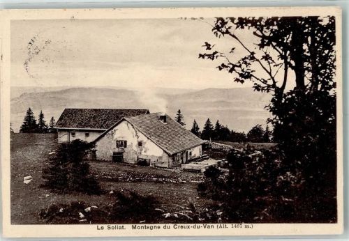 Le Soliat 1922 - Creux du Van