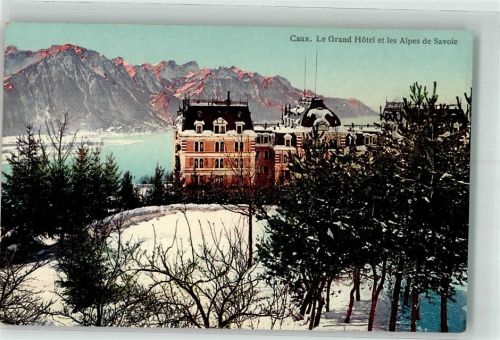 1824 Caux - Grand Hotel Winter