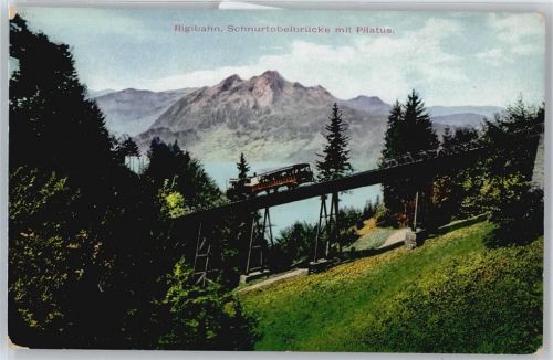 6410 Rigi Kulm - Schnurtobelbrücke, Rigibahn
