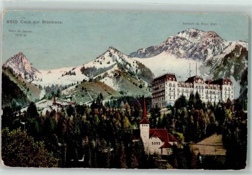 1824 Caux 1911 - Hotel Rochers de Naye