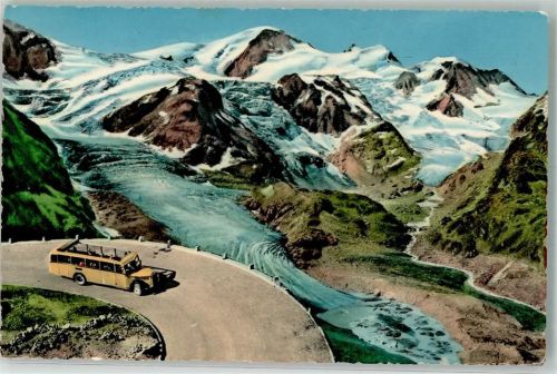 Sustenstrasse - Postbus Steingletscher Gwächtenhorn Tierberge
