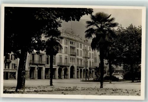 6600 Locarno Foto AK Hotel Metropol