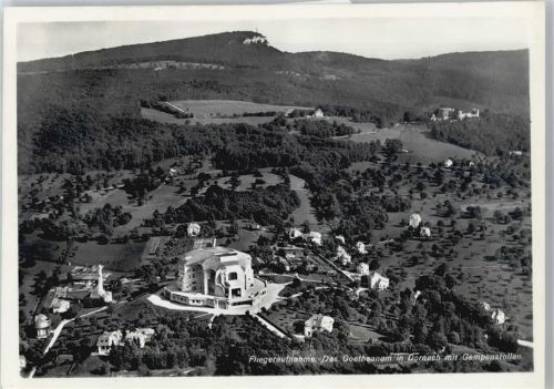 4143 Dornach Oberdornach - Luftaufnahme, Goetheanum