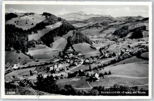 9125 Brunnadern - Blick mit Säntis