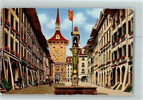 3000 Bern Berne - Kramgasse mit Zeitglockenturm AKU2