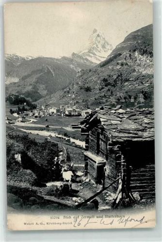 3920 Zermatt 1907 - Matterhorn