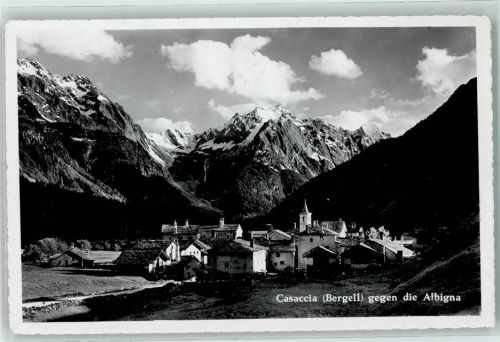 Casaccia Bergell gegen die Albigna Gaberell