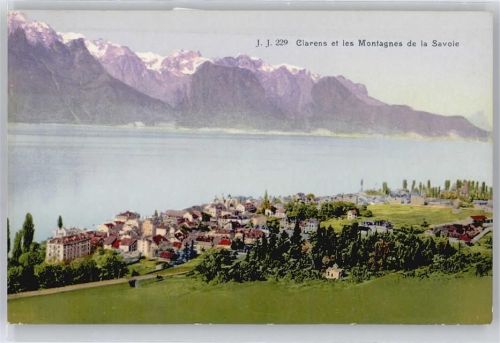 1815 Clarens Tavel VD - Montagnes de la Savoie