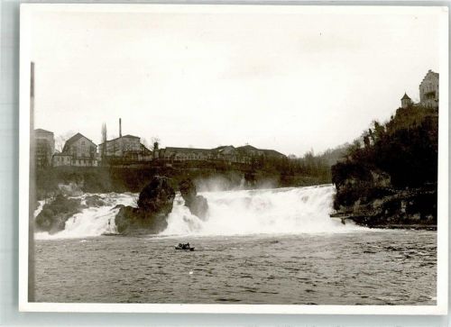 8200 Schaffhausen Sciaffusa Foto AK Rheinfall
