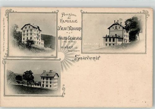2208 Les Hauts-Geneveys - Pension de Famille Beau Regard