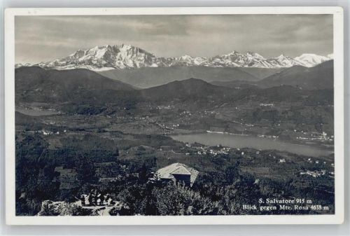 San Salvatore - Blick gegen Mte. Rosa