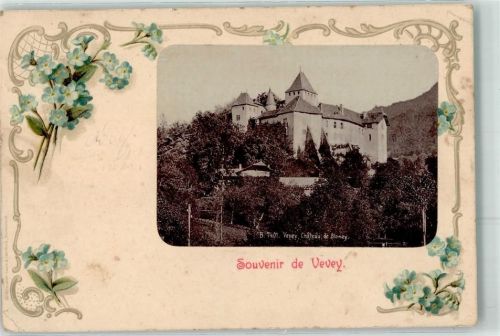 1800 Vevey 1902 Passepartout Chateau Blomey